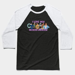 Purple Universe Baseball T-Shirt